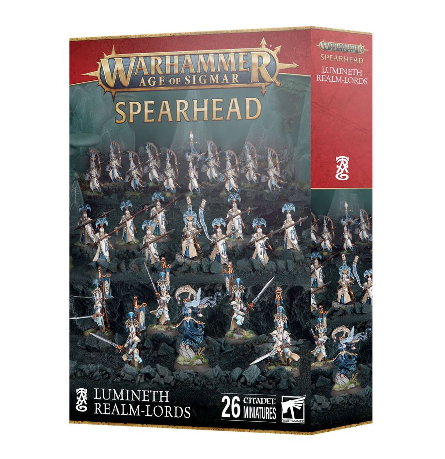 LUMINETH REALM-LORDS: Glittering Phalanx Spearhead