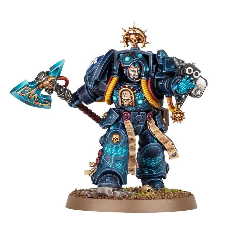 SPACE MARINES: Librarian In Terminator Armour