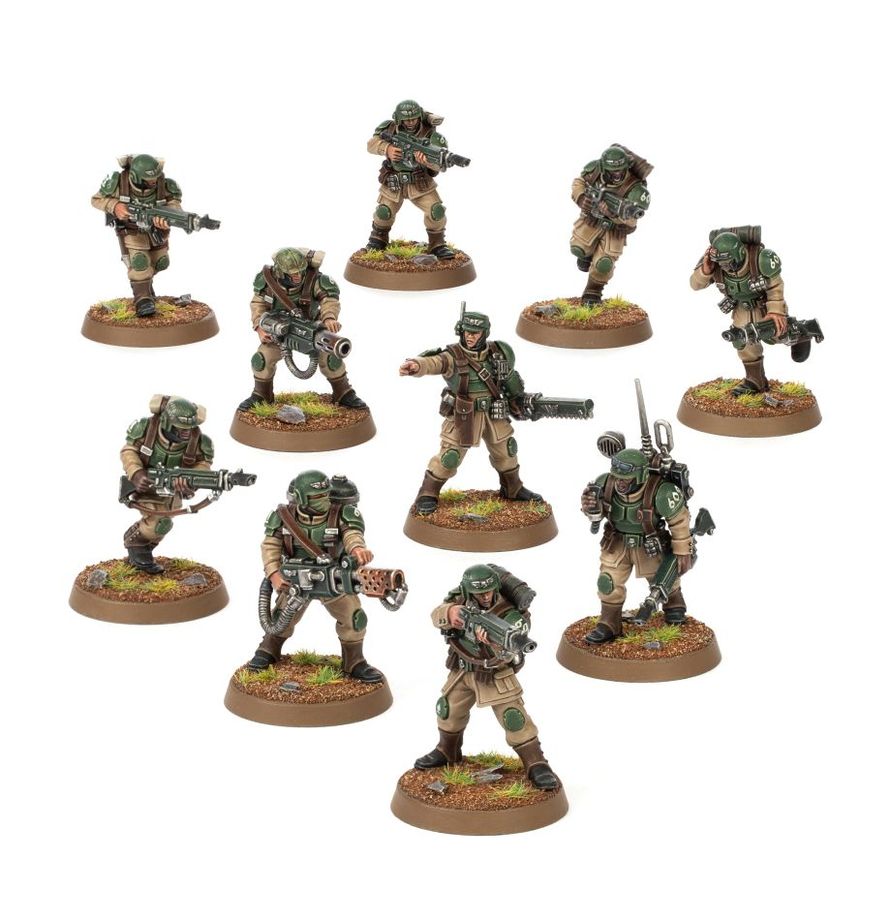*ASTRA MILITARUM: Cadian Shock Troops