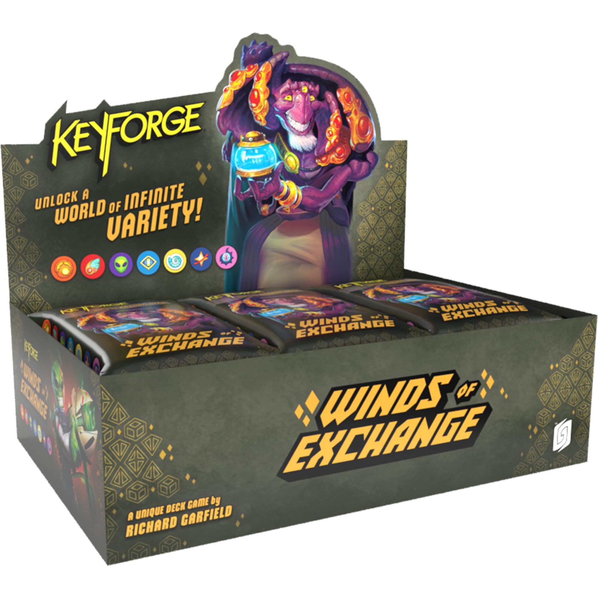 Keyforge: Winds of Exchange Display
