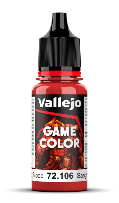 Game Color 106-18ml Scarlet Blood