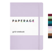 Casebound Grid Journal - 160 Pages - Lavender front cover