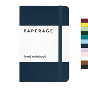 Pocket Size Casebound Lined Notebook - Navy front cover