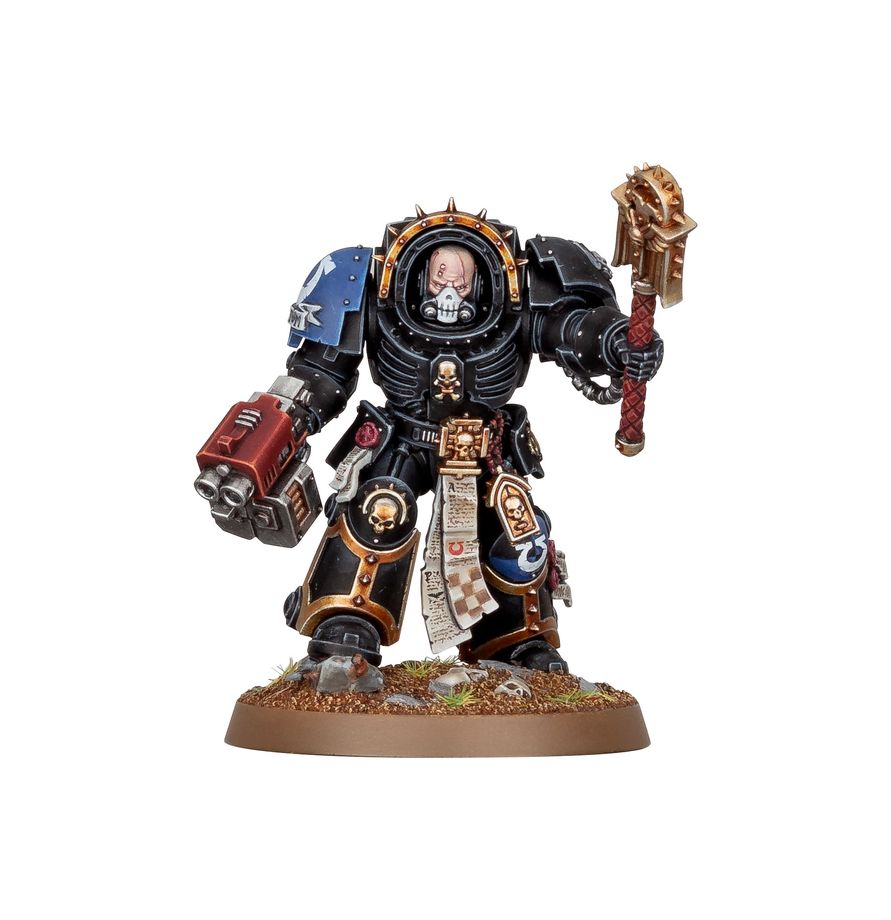 SPACE MARINES: Chaplain In Terminator Armour