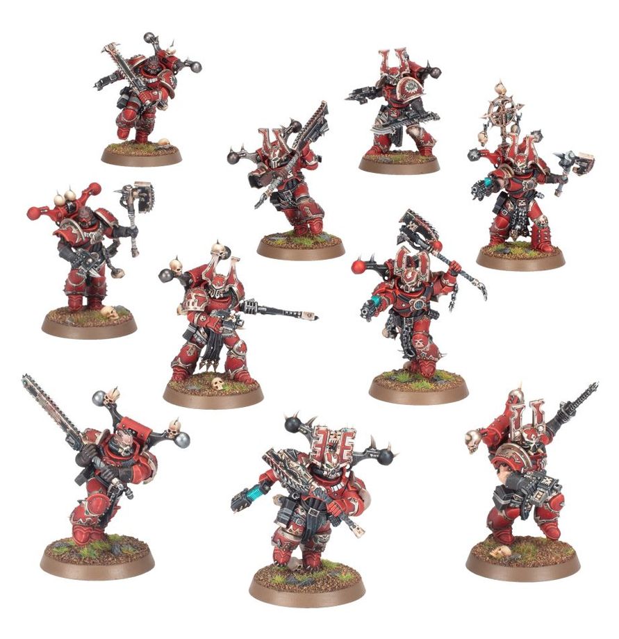 *WORLD EATERS: Khorne Berserkers