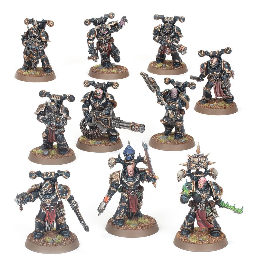 CHAOS SPACE MARINES: Legionaries