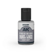 AK Interactive Precision Paneliner Light Grey (30ml)