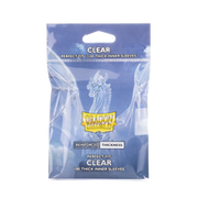 Dragon Shield: Perfect Fit Thick Inner Sleeves: Clear
