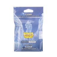 Dragon Shield: Perfect Fit Thick Inner Sleeves: Clear