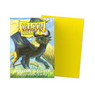 Dragon Shield: Matte Dual Yellow & Silver (100)