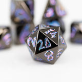 Mote of Possibility | Large Font | 7 Piece Metal Dice Set