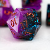 Moonbrush Call | 7 Piece Sharp Edge Dice Set