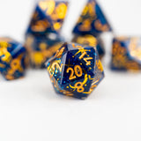 Thousand and One Nights | Double Cast | 7 Piece Sharp Edge Dice Set