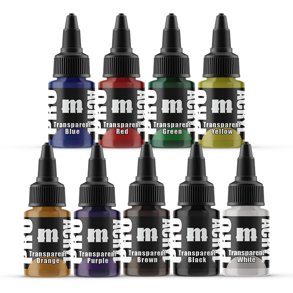 Pro Acryl Expansion Set #2 Transparents (8 paints) product image