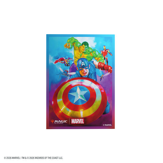 Magic the Gathering: Marvel Super Heroes - Captain America Art Sleeves product image