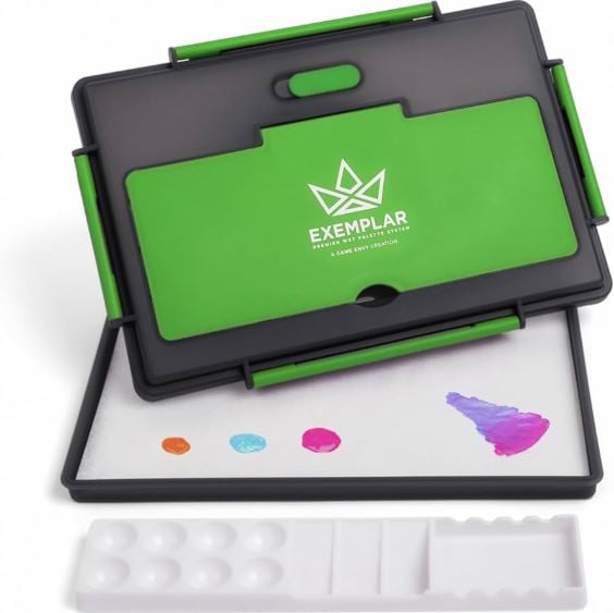 Game Envy "Exemplar MEGA" Wet Palette - Green