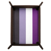 Folding Dice Tray: Pride: Asexual
