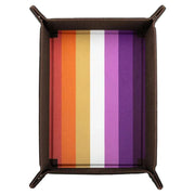 Folding Dice Tray: Pride: Lesbian