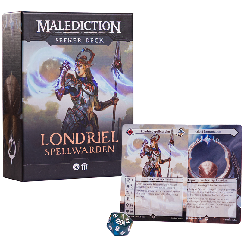 Seeker Deck - Londriel, Spellwarden front packaging