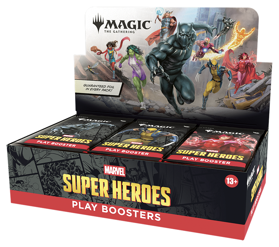 Marvel Super Heroes: Play Booster Box