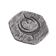 Malediction Metal Initiative Token front packaging