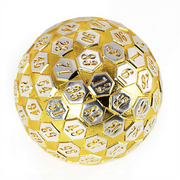 45mm Metal D100: Gold & Silver