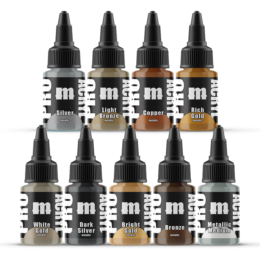 Pro Acryl Metallic Set (9 paints) product image