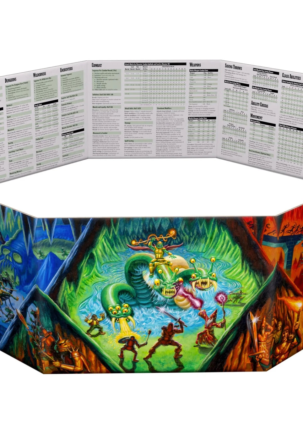 Old School Essentials: Deluxe Referee's Screen (B Marra Edition)