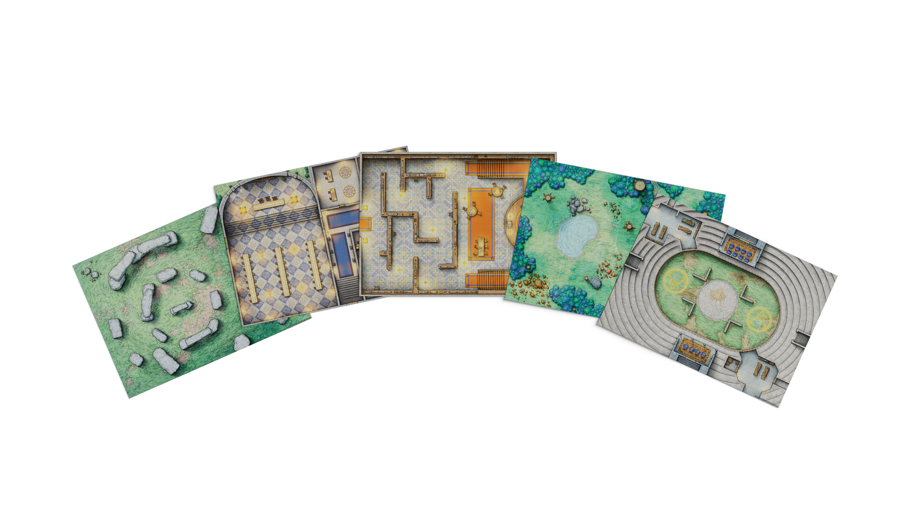 D&D: Arcana Unleashed - Map Pack