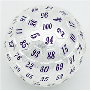 45mm Metal D100: Platinum with Purple