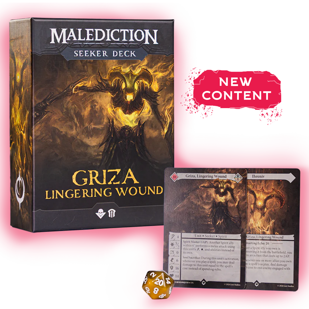 Seeker Deck - Griza, Lingering Wound front packaging