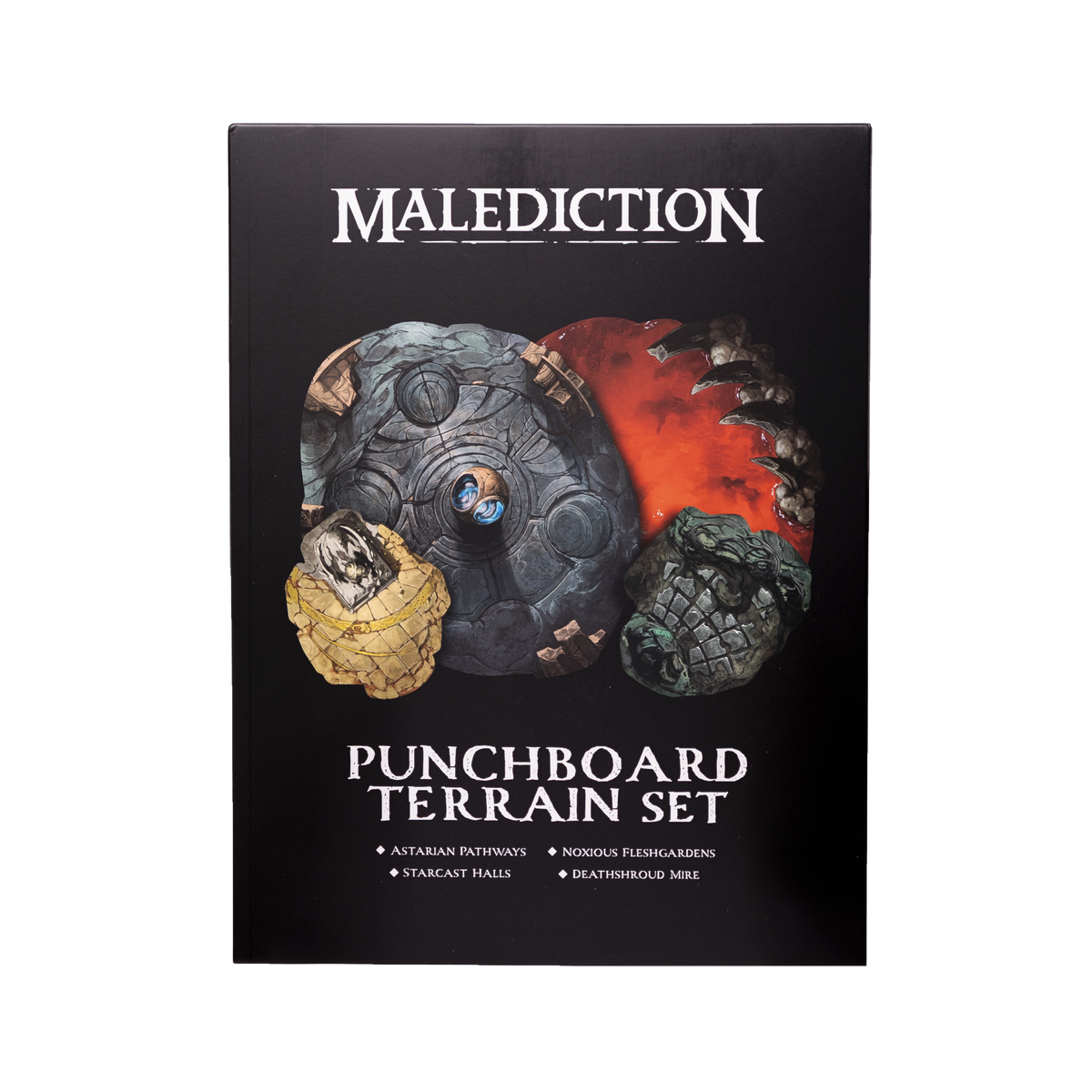 Punchboard Terrain Set front packaging
