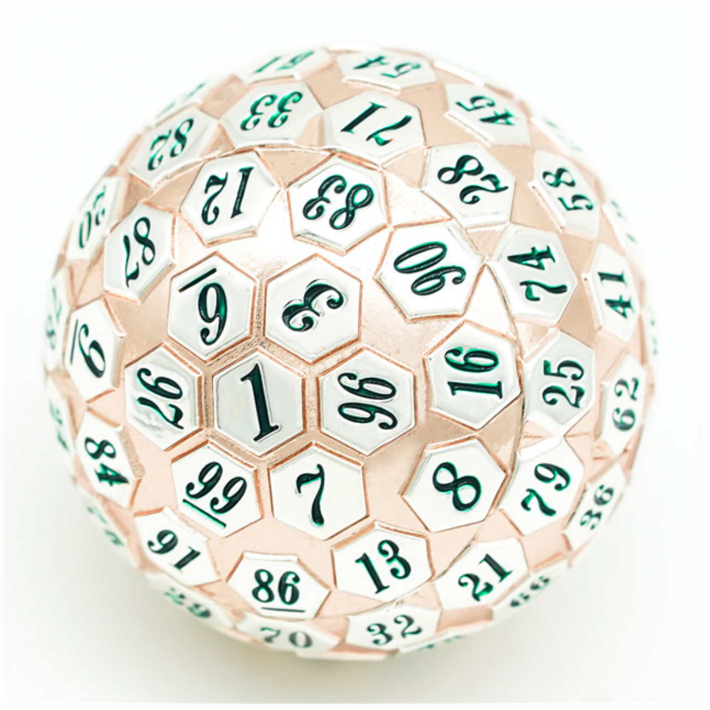 45mm Metal D100: Rose Gold & Silver