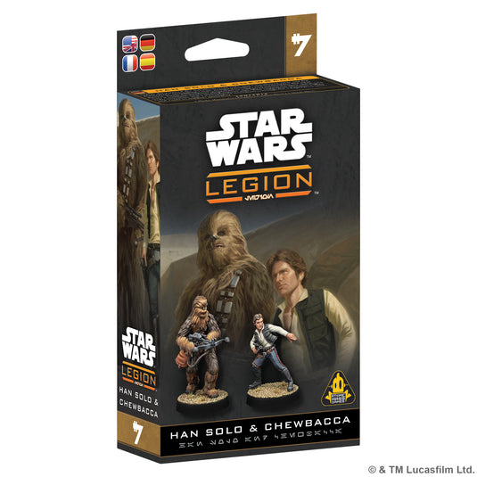 Star Wars Legion Scoundrel Han and Chewie