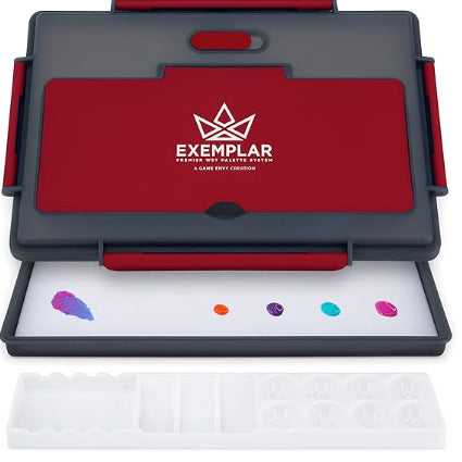 Game Envy "Exemplar MEGA" Wet Palette - Red