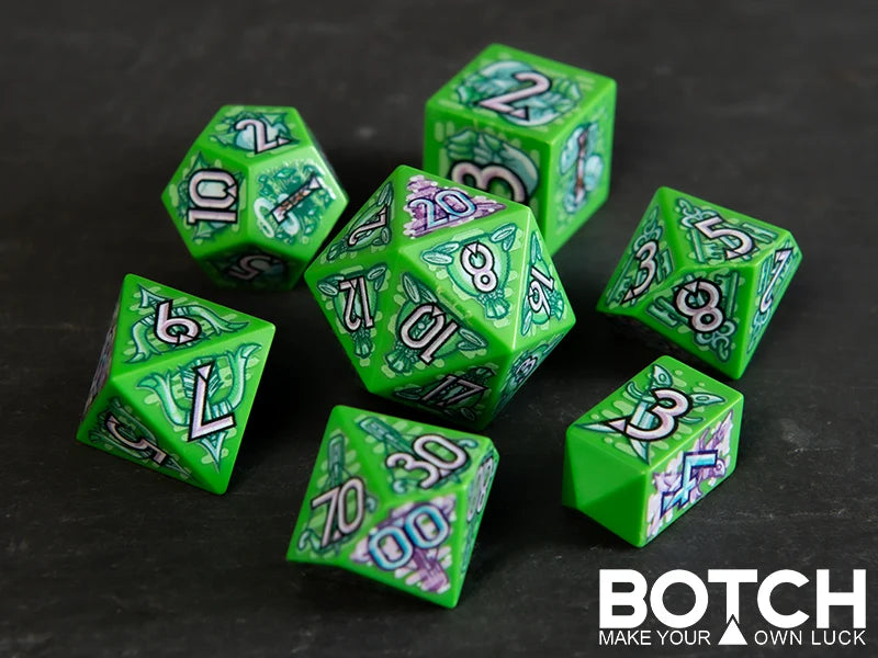 Stealth Slash Polyhedral Dice Set (7)