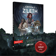 The Crystals of Z'leth - An Extended 5e Solo Adventure (Premium Softcover) product image