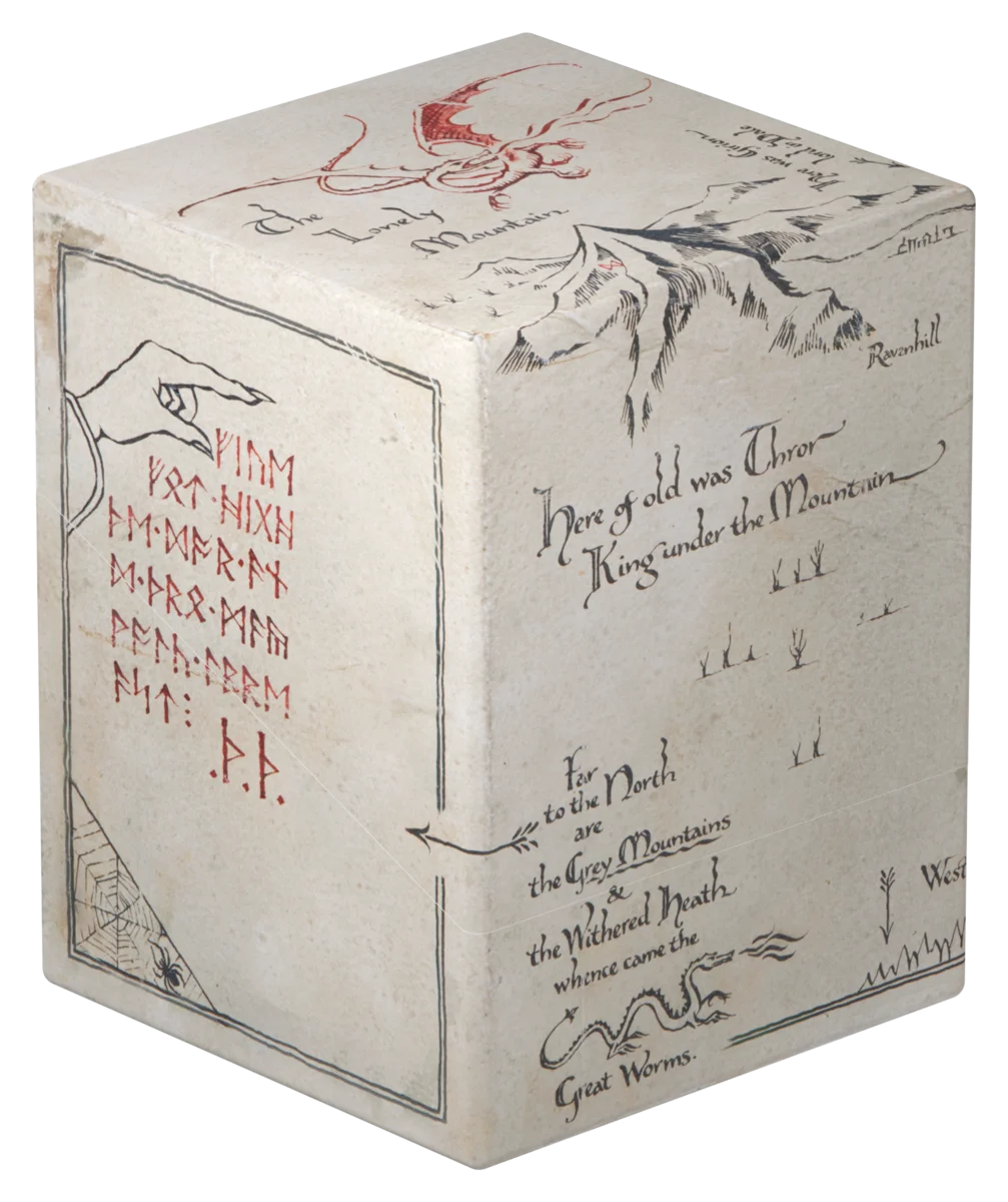 Ultimate Guard RTE Boulder 100+ The Hobbit - Thrór's Map (Glow in the Dark)