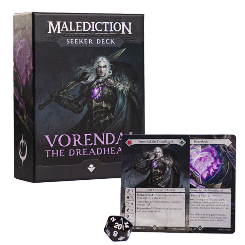 Seeker Deck - Vorendal, the Dreadheart front packaging