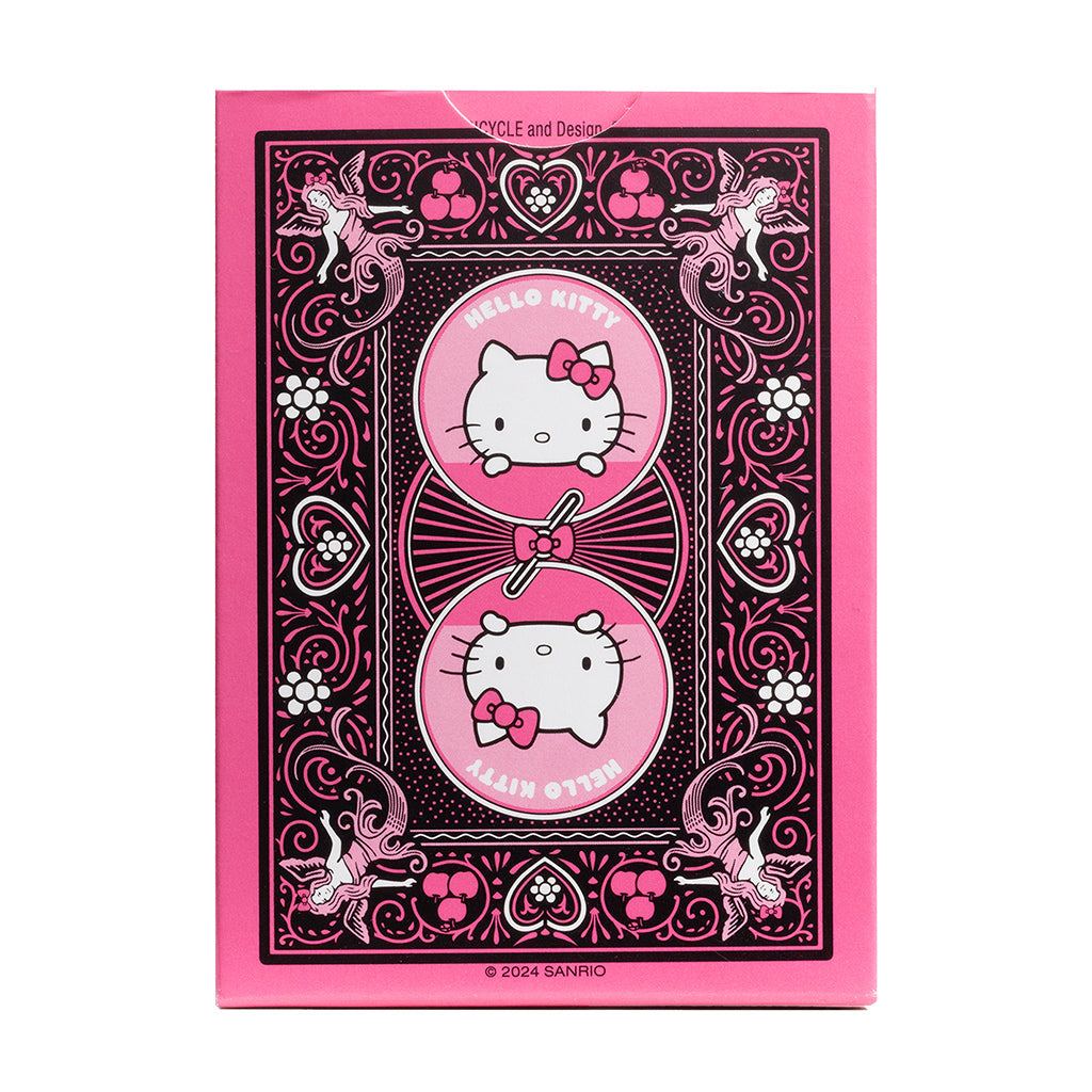 Bicycle: Hello Kitty Black & Pink Playing Cards