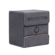 Malediction Premium Leather Deck Box front packaging