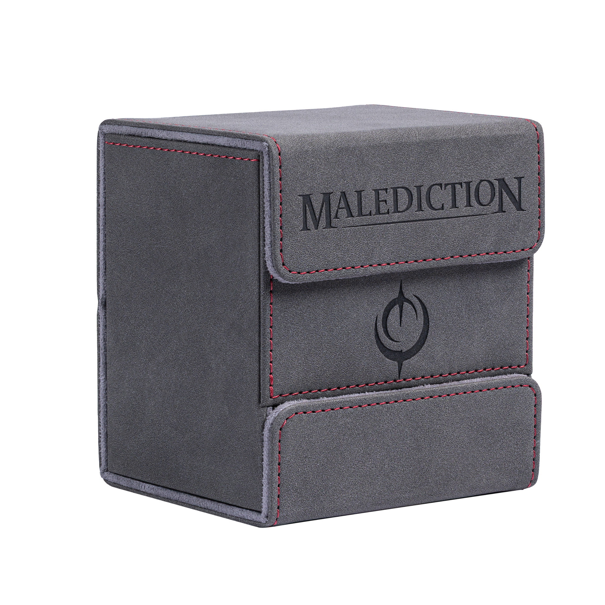 Malediction Premium Leather Deck Box front packaging