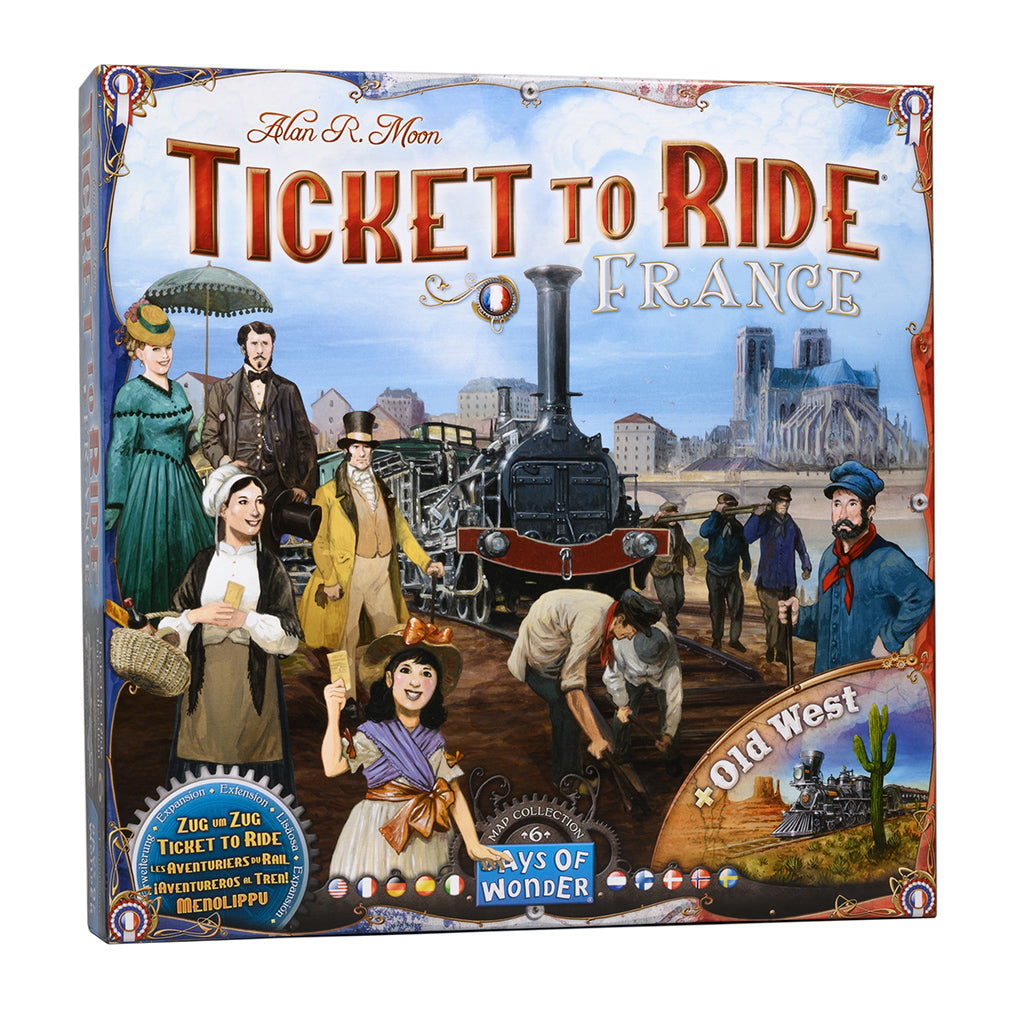 Ticket to Ride: France - Old West Map 6