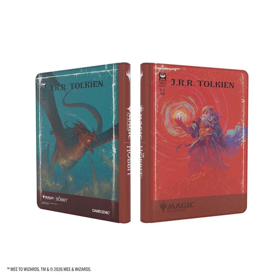 Magic: The Gathering | The Hobbit Zip-Up Album 18-Pocket - The Arkenstone/Smaug, Worm of Dread product image