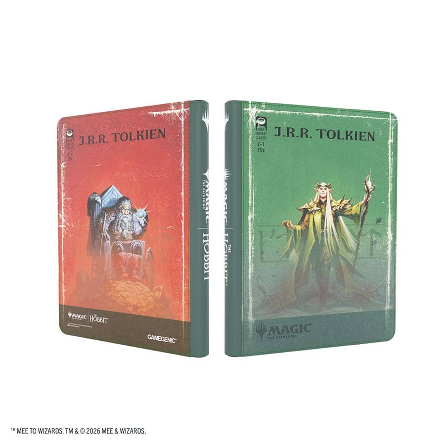 Magic: The Gathering | The Hobbit Zip-Up Album 18-Pocket - Thranduil, the Elvenking/The Mountain-King product image