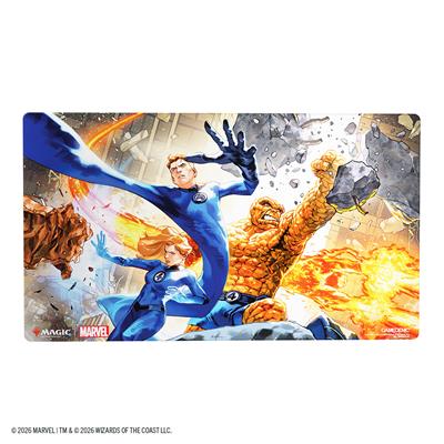 Marvel Super Heroes: Shiny Playmat - The Fantastic Four
