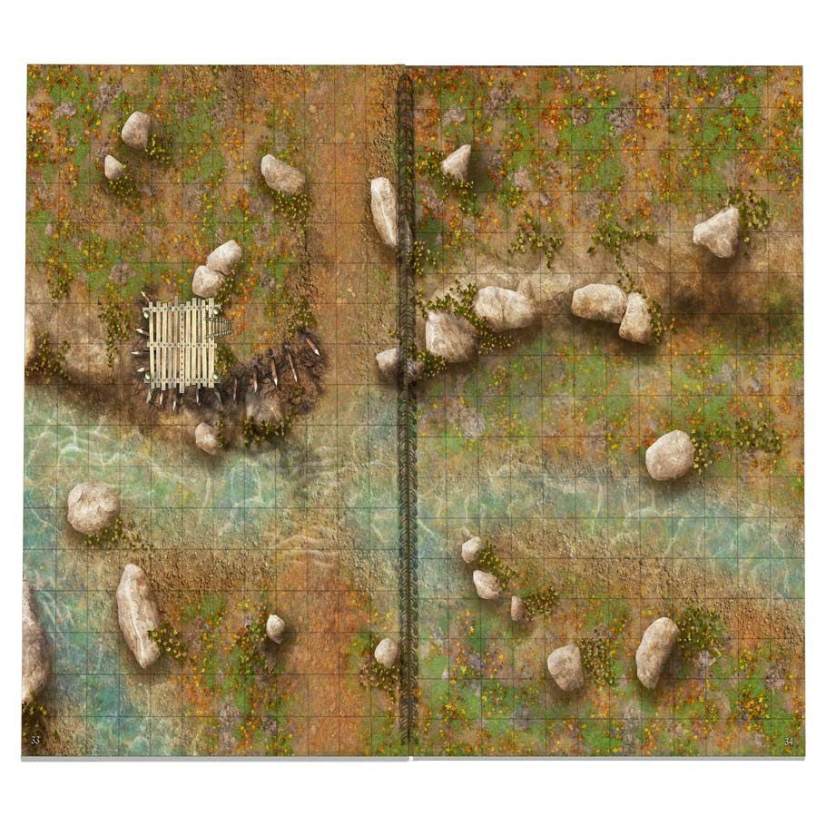 Giant Book of Battle Mats: Wilds, Wrecks & Ruins