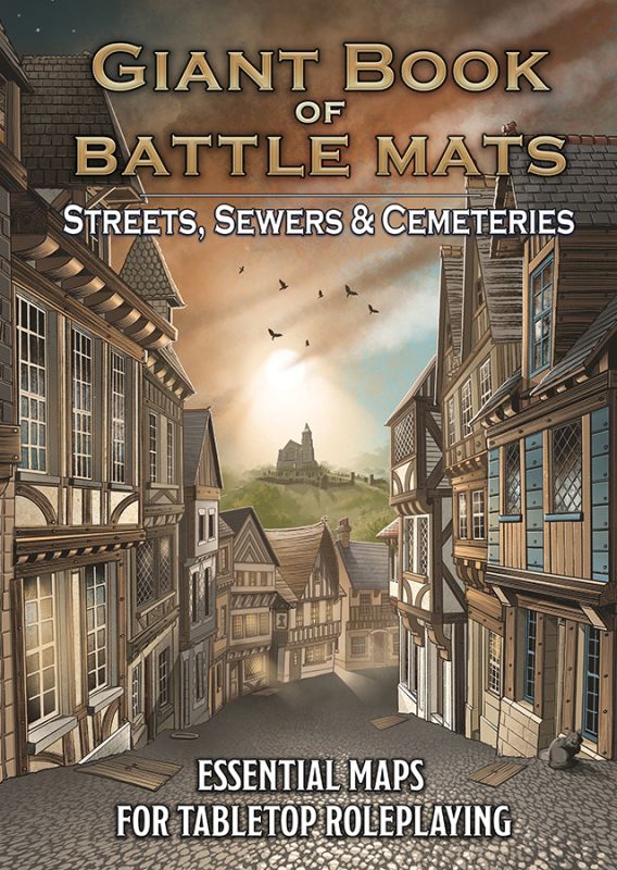 Giant Book of Battle Mats: Streets & Sewers
