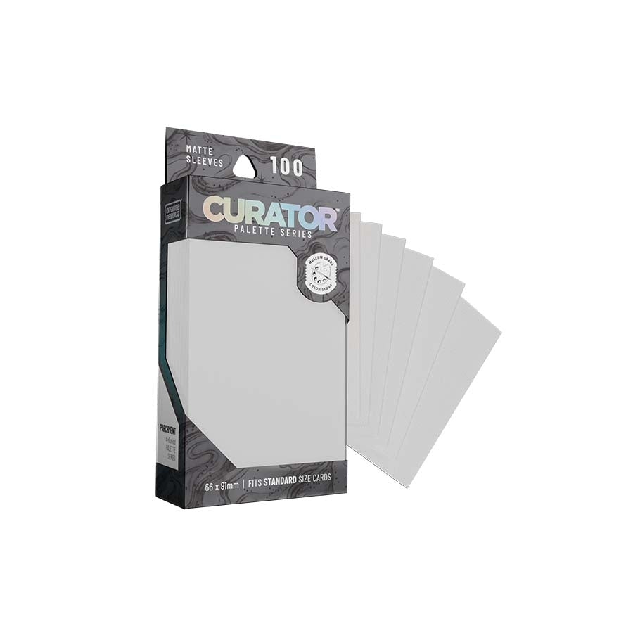 Curator Masterwork Sleeves: Parchment (White)