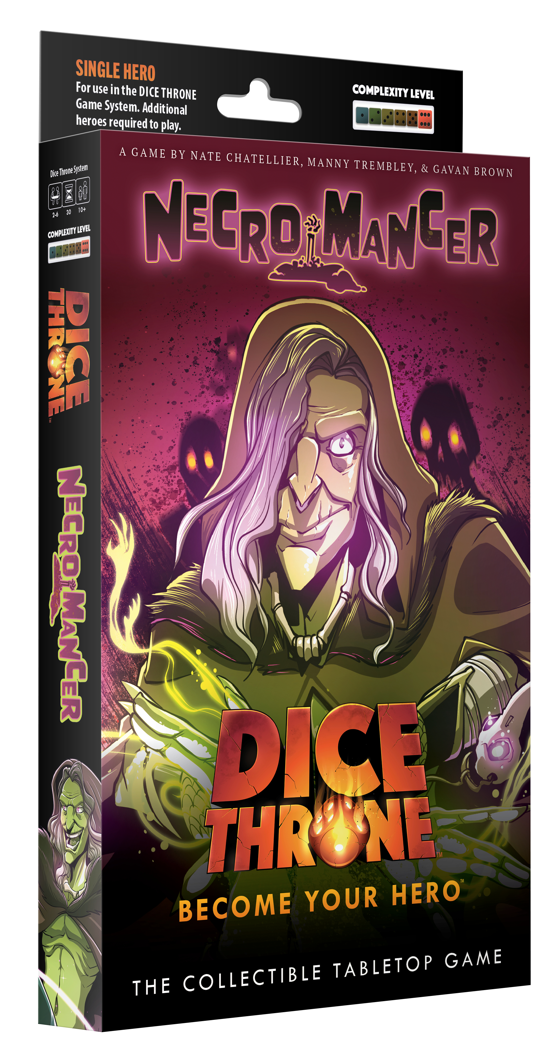 Dice Throne Hero Pack: Necromancer
